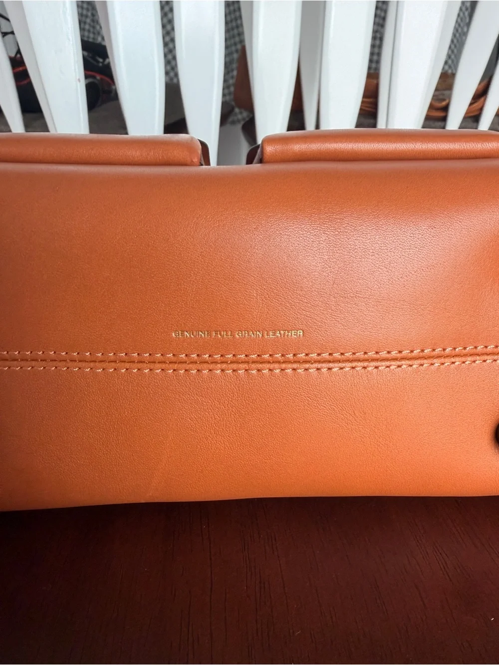 Coach Twin Turnlock 20 Satchel in Toffee with Brass Hardware - NWOT